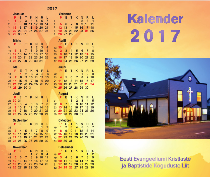 25 kalender 2017