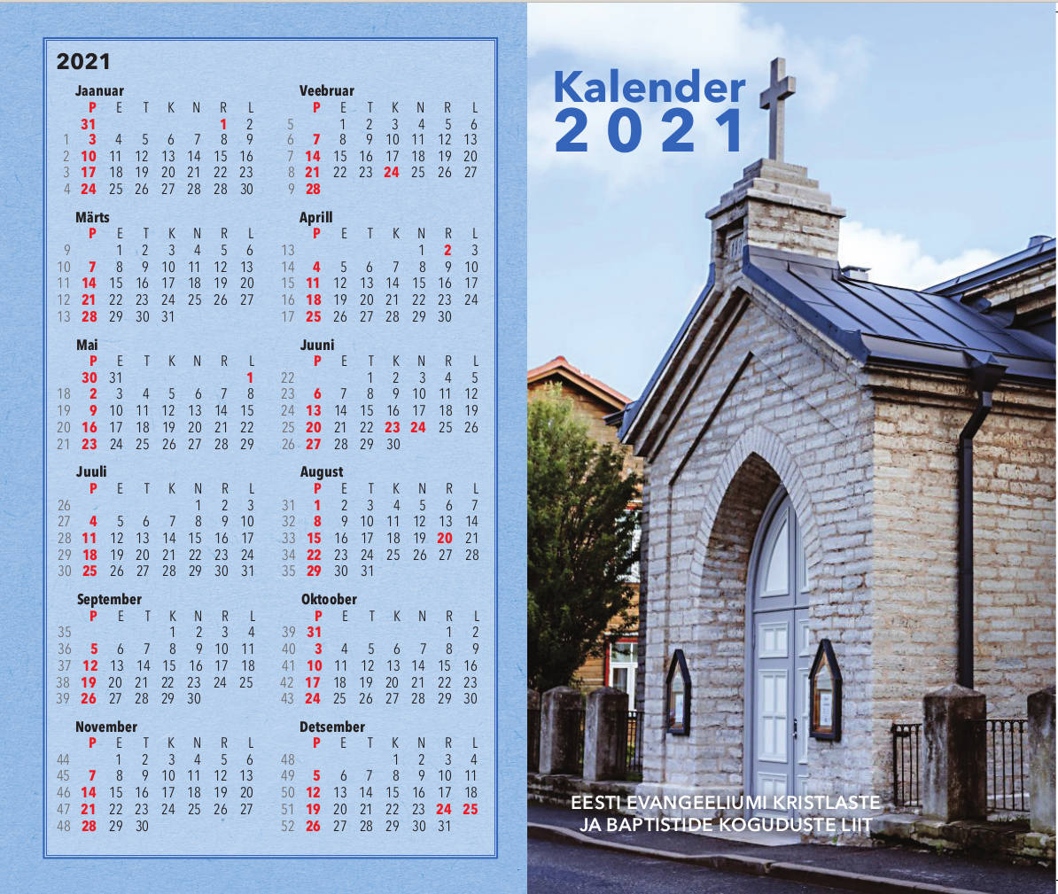 25 kalender 2021